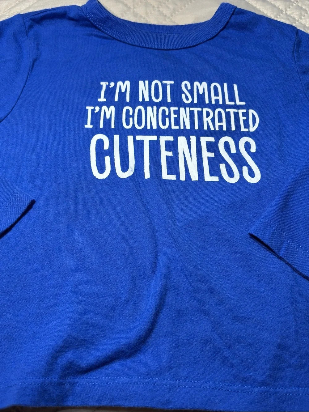 Children’s Place Graphic Tee 18-24M- Concentrated Cuteness